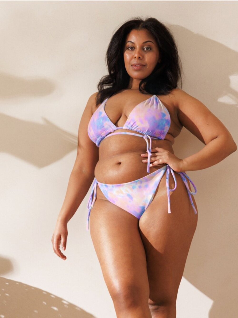 Victoria’s Secret PINK Pastel Marble Bikini Set Size S (Top & Bottom) NWOT - Picture 11 of 13